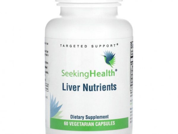 Seeking Health, Liver Nutrients, 60 вегетарианских капсул