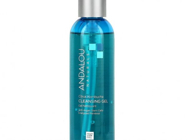 Andalou Naturals, очищающий гель с цитрусовыми и чайным грибом, для чистоты кожи, 178 мл (6 жидк. унций)
