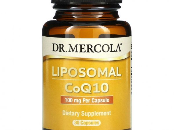 Dr. Mercola, липосомальный коэнзим Q10, 100 мг, 30 капсул