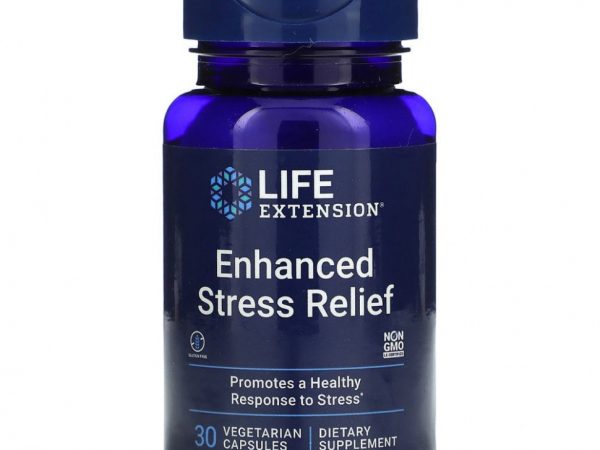 Life Extension, эффективное снятие стресса, 30 вегетарианских капсул