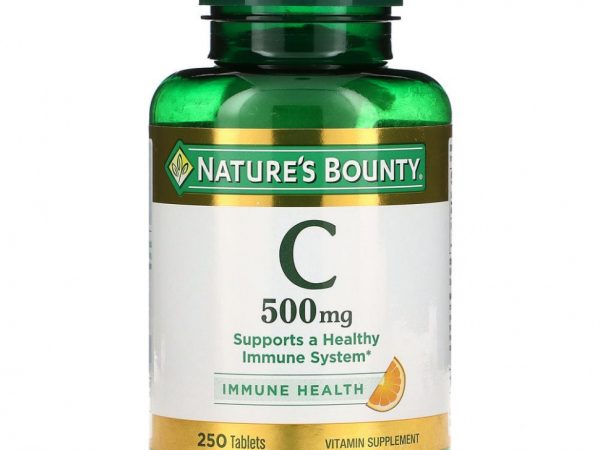 Nature's Bounty, Витамин С, 500 мг, 250 таблеток