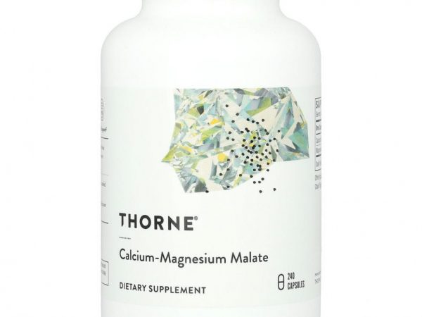 Thorne Research, Кальций-магний малат, 240 капсул