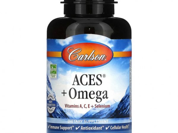 Carlson, ACES + Omega`` 60 мягких таблеток