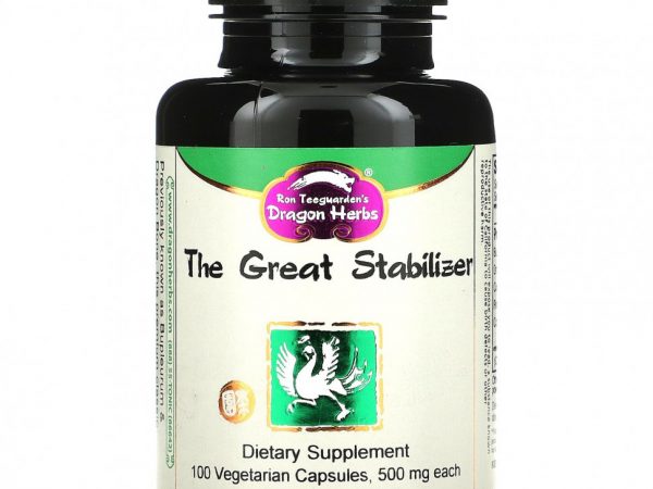 Dragon Herbs, Bupleurum & Dragon Bone, 500 мг, 100 вегетарианских капсул
