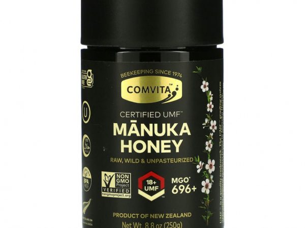 Comvita, Manuka Honey, Certified UMF 18+, MGO 696+, 250 г (8,8 унции)
