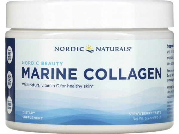 Nordic Naturals, Коллаген, клубничный вкус, 150 г (5,29 унции)