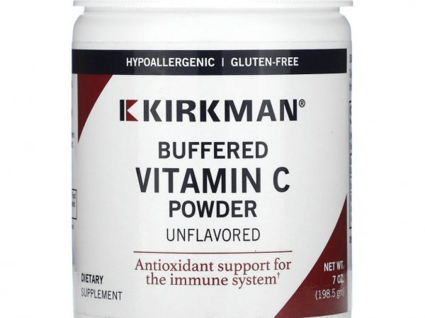 Kirkman Labs, буферизованный порошок витамина C, с нейтральным вкусом 198,5 г (7 унций)