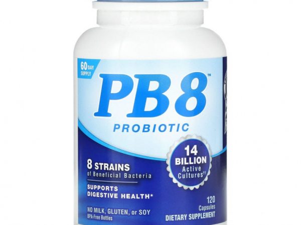 Nutrition Now, PB 8, пробиотик, 14 млрд, 120 капсул