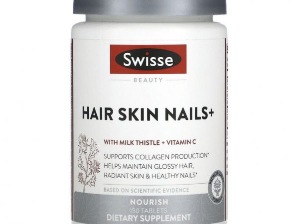 Swisse, Ultiboost, добавка для здоровья волос, кожи и ногтей Hair Skin Nails+, 150 таблеток
