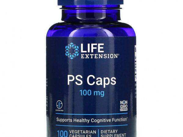 Life Extension, PS в капсулах, 100 мг, 100 вегетарианских капсул