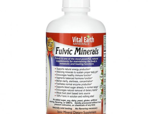 Vital Earth Minerals, Fulvic Minerals, 946 мл (32 жидк. унции)