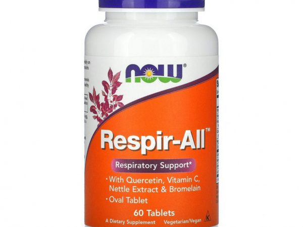 NOW Foods, Respir-All, 60 таблеток