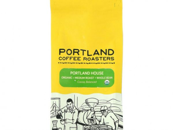 Portland Coffee Roasters, Органический кофе, цельные зерна, средней обжарки, Portland House, 340 г (12 унций)