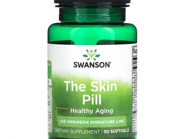 Swanson, The Skin Pill, 30 мягких таблеток