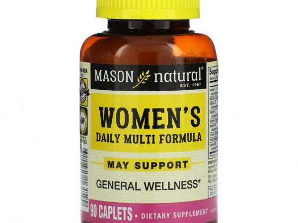 Mason Natural, Ежедневная формула для женщин, 90 капсуловидных таблеток