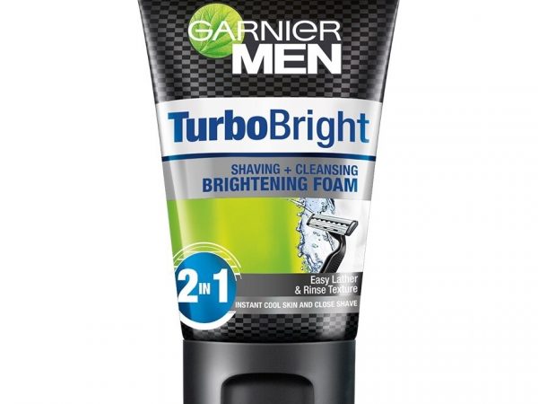 Garnier Men Powerbright Shaving Cleansing Foam 100 Ml.