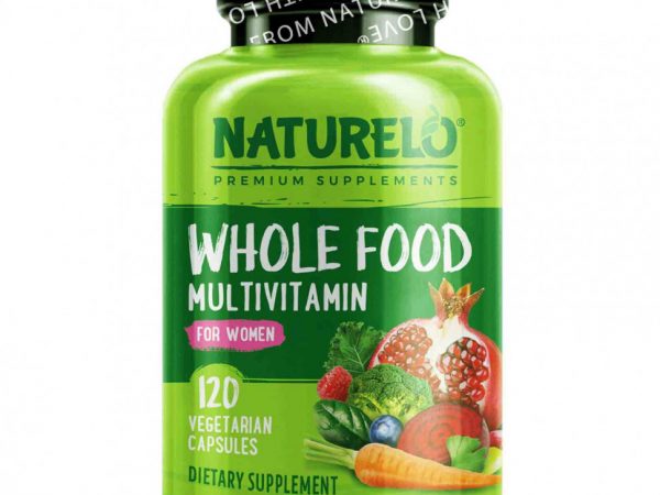 NATURELO, мультивитамины из цельных продуктов для женщин, 120 вегетарианских капсул