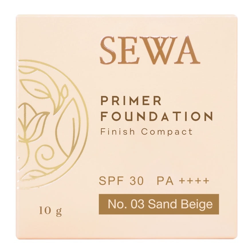 Sewa Primer Foundation Finish Compact SPF 30 PA++++ No.03 Sand Beige 10 G.