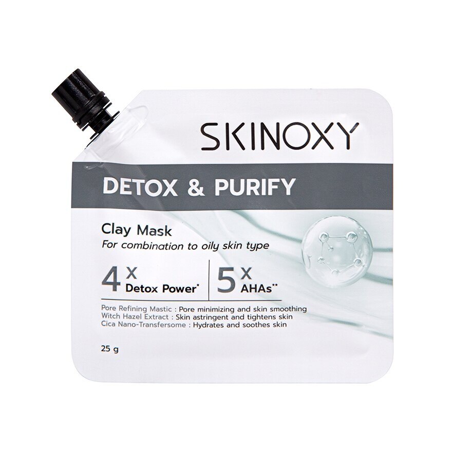 Skinoxy Detox  Purify Clay Mask 25 G.