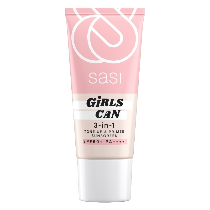 Sasi Girls Can 3in1 Tone Up  Primer Sunscreen SPF50+ PA++++ 30ml.