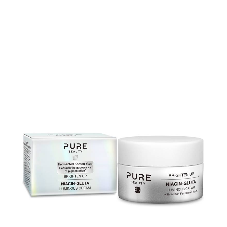Pure Beauty Brighten Up Niacin-Gluta Luminous Cream 50 ml.
