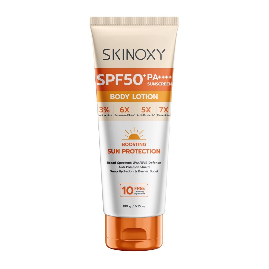 Skinoxy Pro Sun Protection Body Lotion SPF50+ PA++++ 180 G.