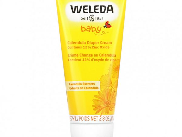 Weleda, Baby, крем с календулой от опрелостей, с экстрактами календулы, 81 г (2,9 унции)