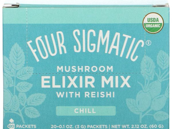 Four Sigmatic, Смесь грибных эликсиров с рейши, 20 пакетиков по 3 г (0,1 унции)