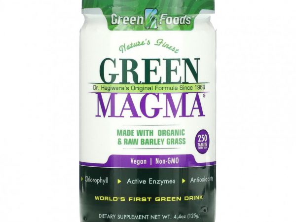 Green Foods, Green Magma, 500 мг, 250 таблеток