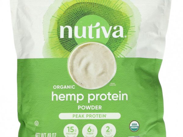 Nutiva, Порошок из органического конопляного протеина, 1,36 кг (3 фунта)