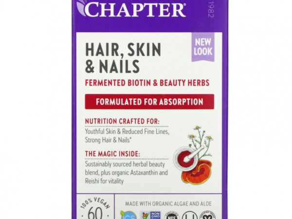 New Chapter, Perfect Hair, Skin & Nails, 60 Vegan Capsules