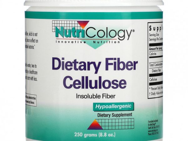Nutricology, Порошок из пищевой целлюлозы, 8,8 унций (250 г)