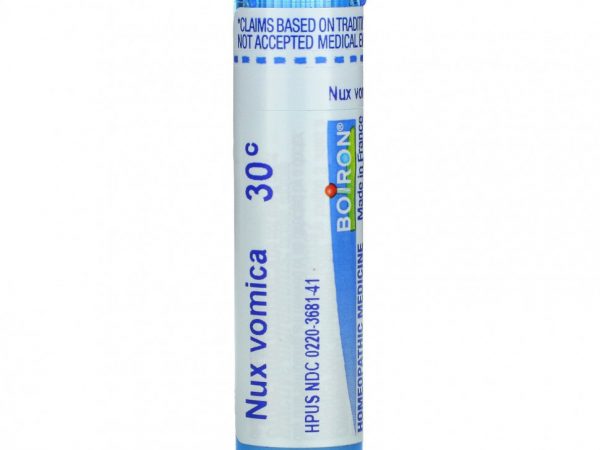 Boiron, Single Remedies, Нукс вомика, 30C, прибл. 80 гранул