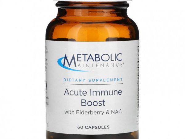 Metabolic Maintenance, Acute Immune Boost, 60 капсул