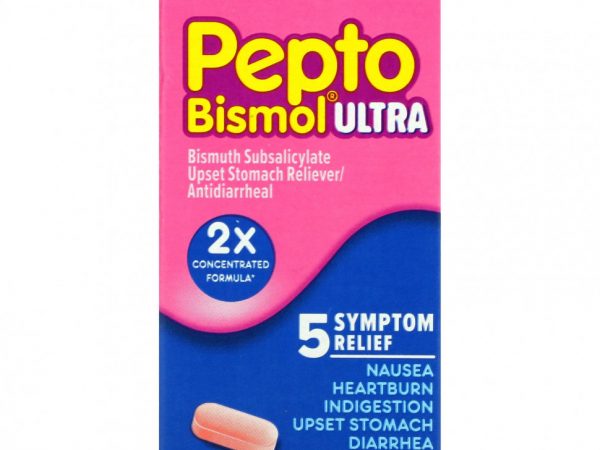 Pepto Bismol, Пепто бисмол ультра, 24 капсулы