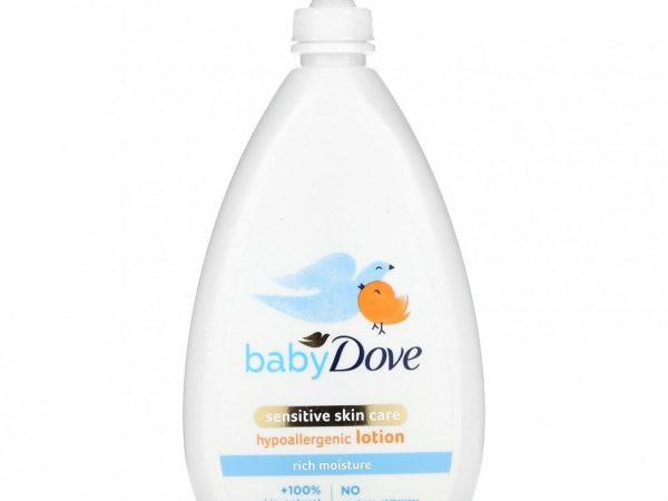 Dove, Для детей, для чувствительной кожи, гипоаллергенный лосьон, насыщенное увлажнение, 591 мл (20 жидк. Унций)
