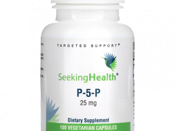 Seeking Health, P-5-P, 25 мг, 100 вегетарианских капсул
