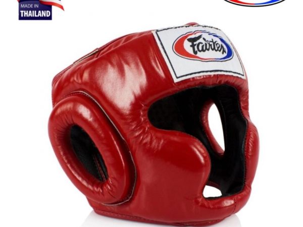 Боксерский шлем Fairtex HG 3 full coverage head guard, Таиланд