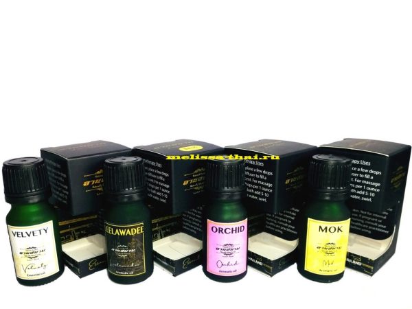 Эфирное натуральное масло Laan Siam Essential Oil, 10 мл. (в ассортименте) ORCHID