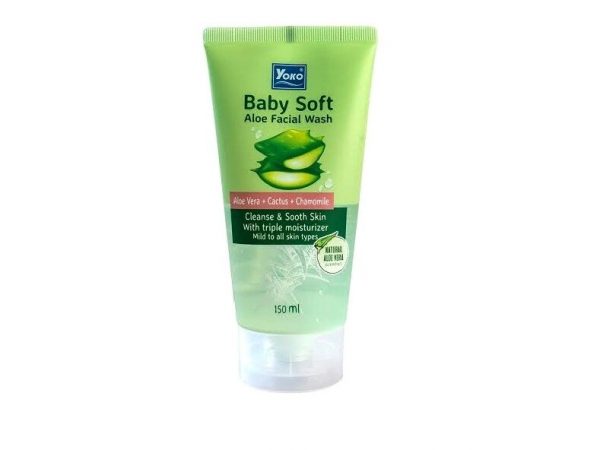 Гель для умывания лица с Алоэ Вера Yoko Baby Soft Aloe Facial Wash, 150 мл.