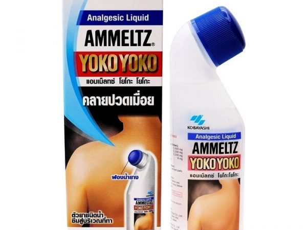 Гель обезболивающий от боли в суставах, позвоночнике, мышцах Ammeltz Yoko Yoko, 82 мл. Япония - Таиланд