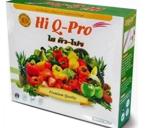 Клетчатка активированная для снижения веса HI Q-Pro, 12 пакетиков, Таиланд