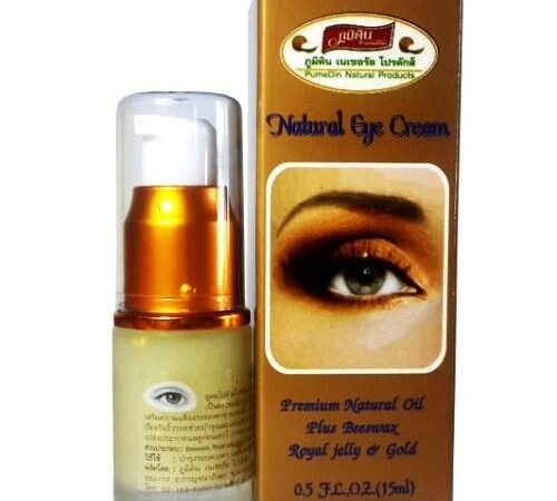 Крем для кожи вокруг глаз с биозолотом и маточным молочком Natural Eye Cream, 15 мл., Таиланд