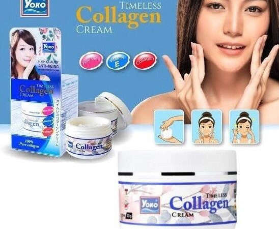 Крем для лица антивозрастной с коллагеном Yoko Timeless Collagen Cream, 50 мл. Таиланд