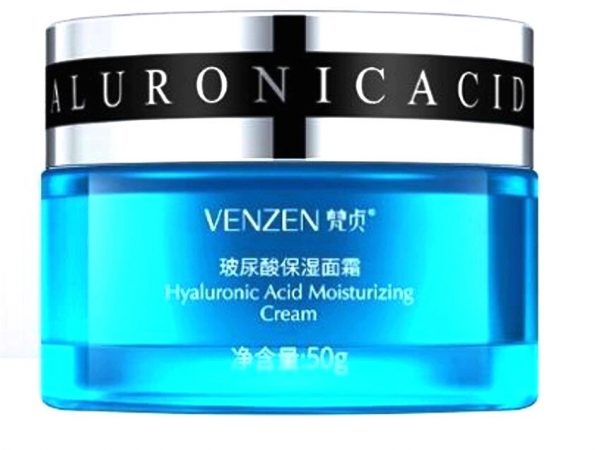 Крем для лица увлажняющий с Гиалуроновой Кислотой Venzen Hyaluronic Acid Moisturizing Cream, 50 мл. Таиланд
