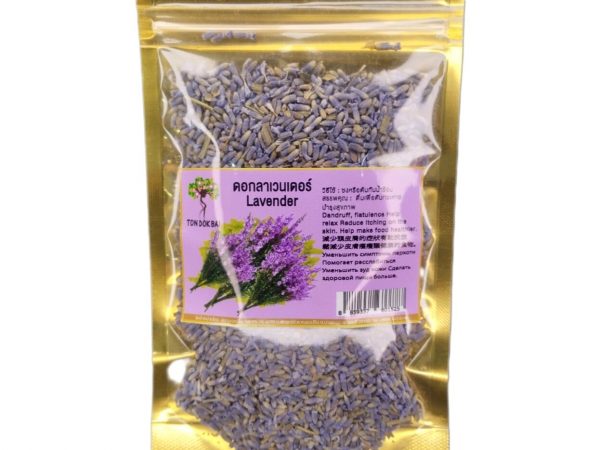 Лавандовый натуральный чай Lavander Tea Tok Dok Bai, Таиланд