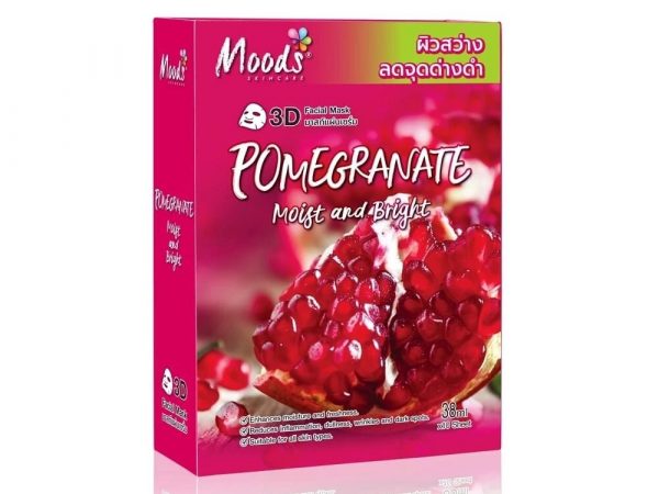 Маска для лица “Гранат” Moods Pomegratane Mask, 30 гр.