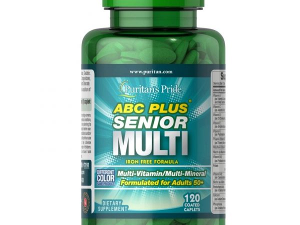 Мультивитамины и минералы 50+ Puritan's Pride ABC Plus Senior Multi, США 120
