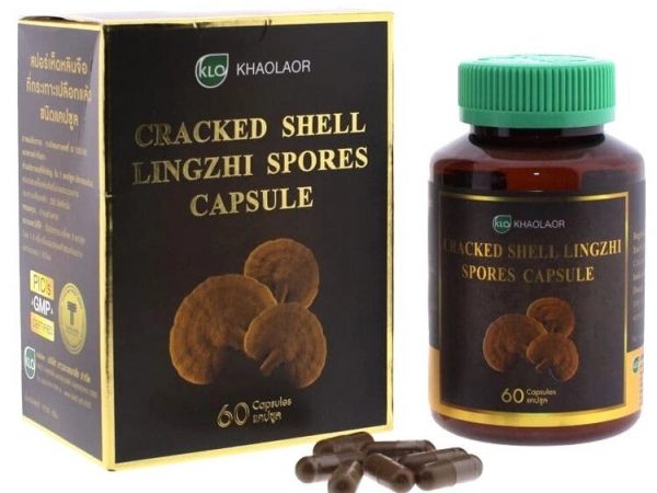 Споры Гриба Линчжи Khaolaor Lingzhi (Рейши) 30 капсул Таиланд