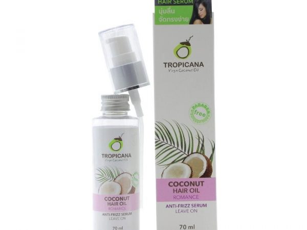 Сыворотка для волос Tropicana Coconut Hair Oil Anti-Frizz Serum, 70 мл. в ассортименте, Таиланд ROMANCE
